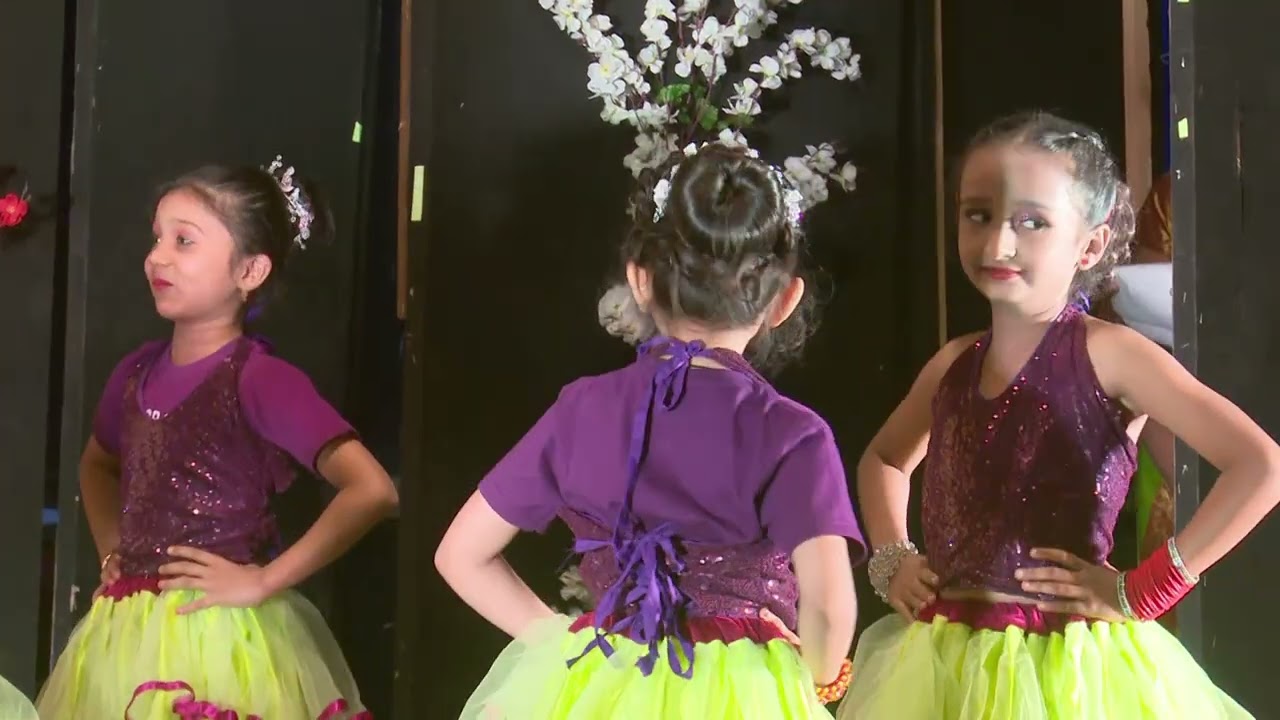 Dance Performance on 1 2 3 4 get on the Dance Floor by Students of Myron School