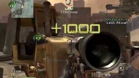 J053 Cuervo - 1vs4 quickscope clutch mw3