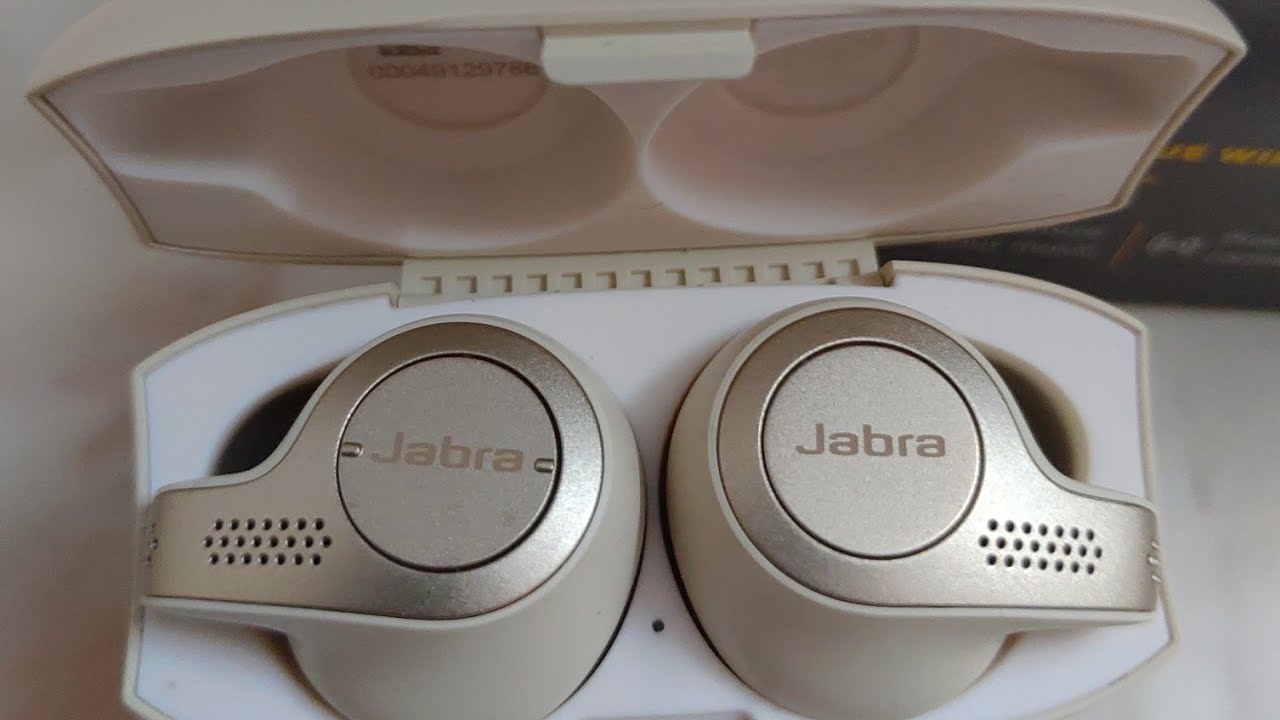 JABRA ELITE 65T(gold beige) unboxing 
