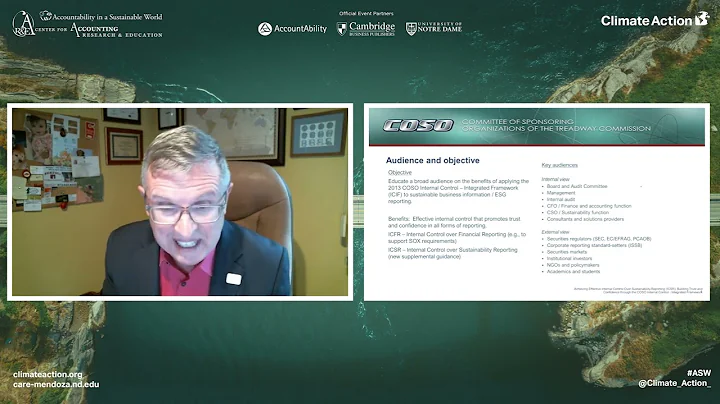 Achieving Effective Internal Control Over Sustainability Reporting: Jeffrey Thomson Plenary