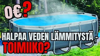 DIY Pool water heater 2.0, Uima-altaan vedenlämmitin ver. 2.0