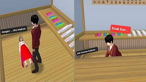 Taiga Sama kakak Tiri Di Cafe || Drama Sakura School Simulator