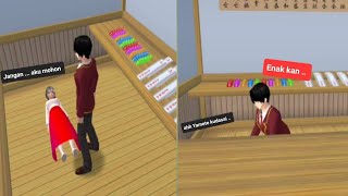 Taiga Sama kakak Tiri Di Cafe || Drama Sakura School Simulator