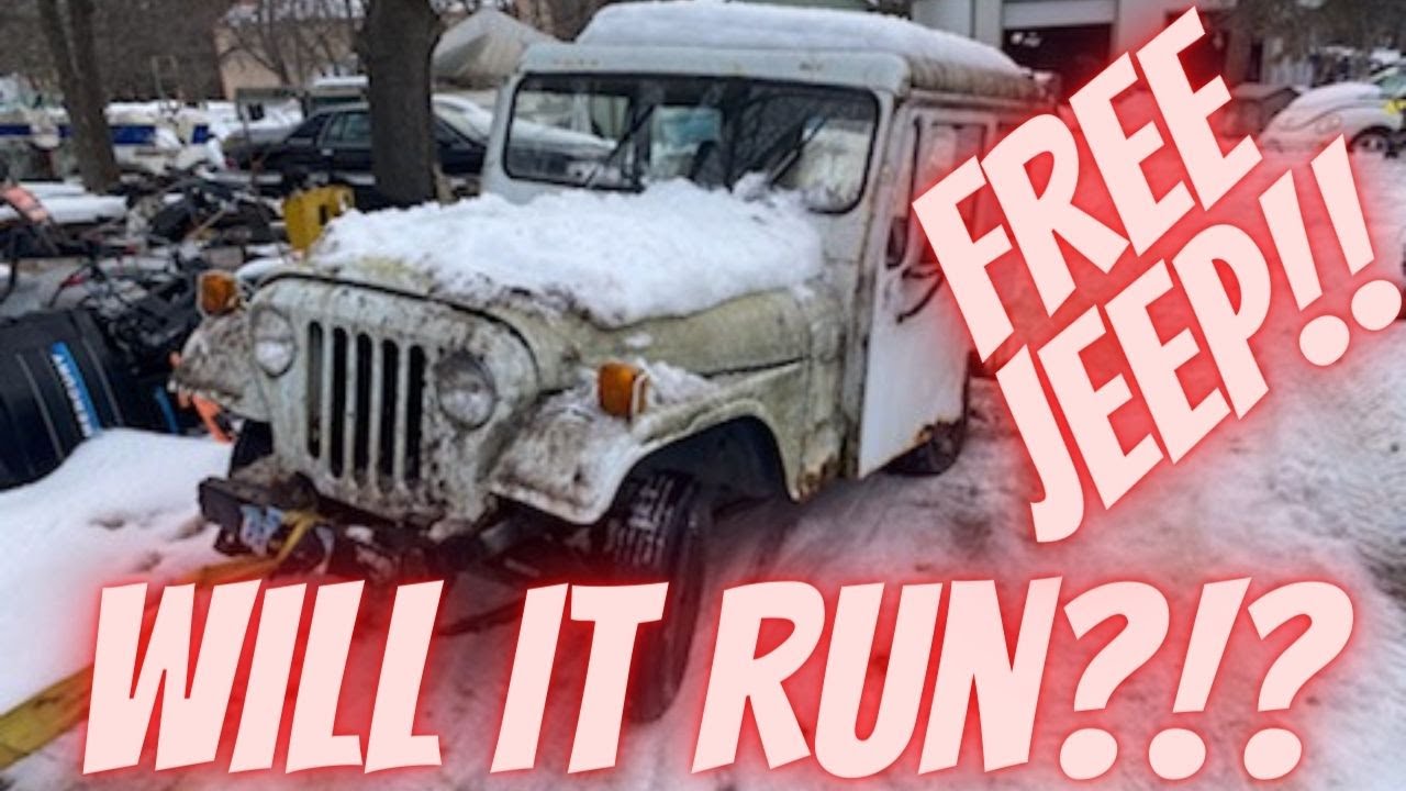 Free 1975 DJ5 Mail Jeep!! Off the road for over 20 year… — Transcript