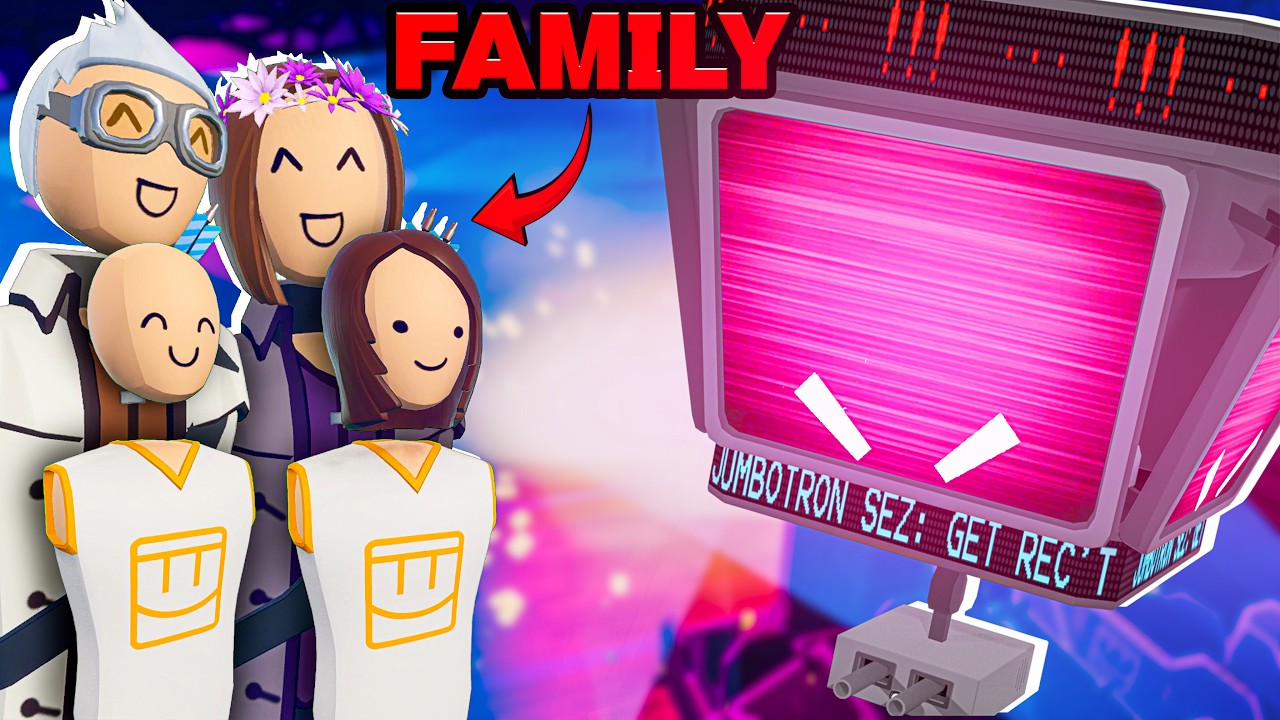 Can I Beat Jumbotron With My FAMILY!?