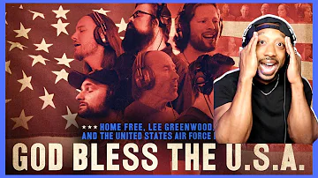 Home Free God Bless the USA ( Reaction ) ft. Lee Greenwood & The US Air Force Band