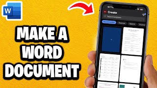 How To Make Word Document In Mobile - Fastest Guide