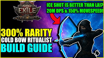 Path of Exile 2 | 300% Rarity & 20M DPS! Cold Bow Ritualist! (PoE 2 0.3.1 Best Ritualist Guide)