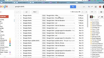 Create Google Alerts