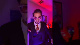 Tony Stark 😜#transition #cosplay #tonystark #ironman  #marvel #avengers #robertdowneyjr #rdj