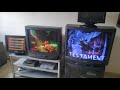 Tv crt   setup retro game