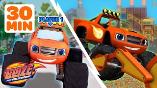 Blaze Transformations & Axle City Racers Mashup! 🏁, 30 Minutes