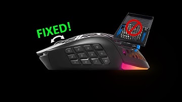 Steel Series Aerox 9 Wireless Scroll-wheel Bounce-back Fix