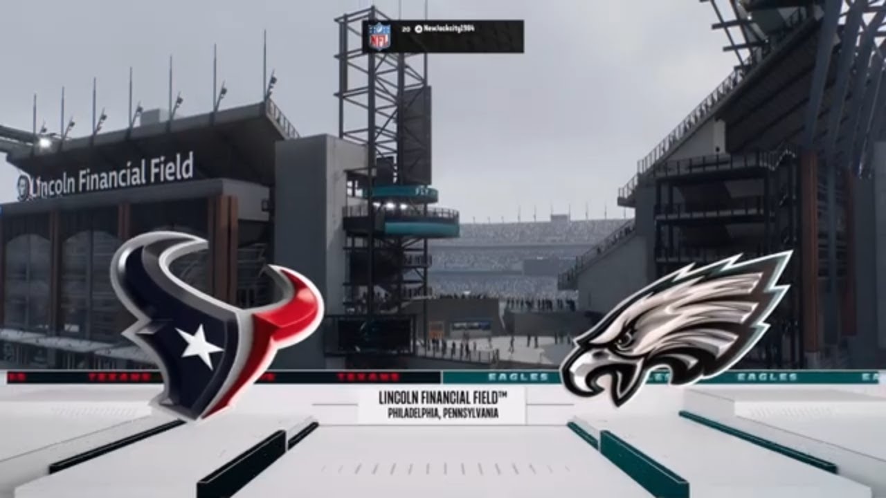 Philadelphia Eagles vs Houston Texans Week 16 Madden 26 Franchise