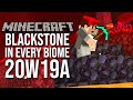 NEW Snapshot 20w19a: Blackstone and Gravel Changes, Strider Distancing