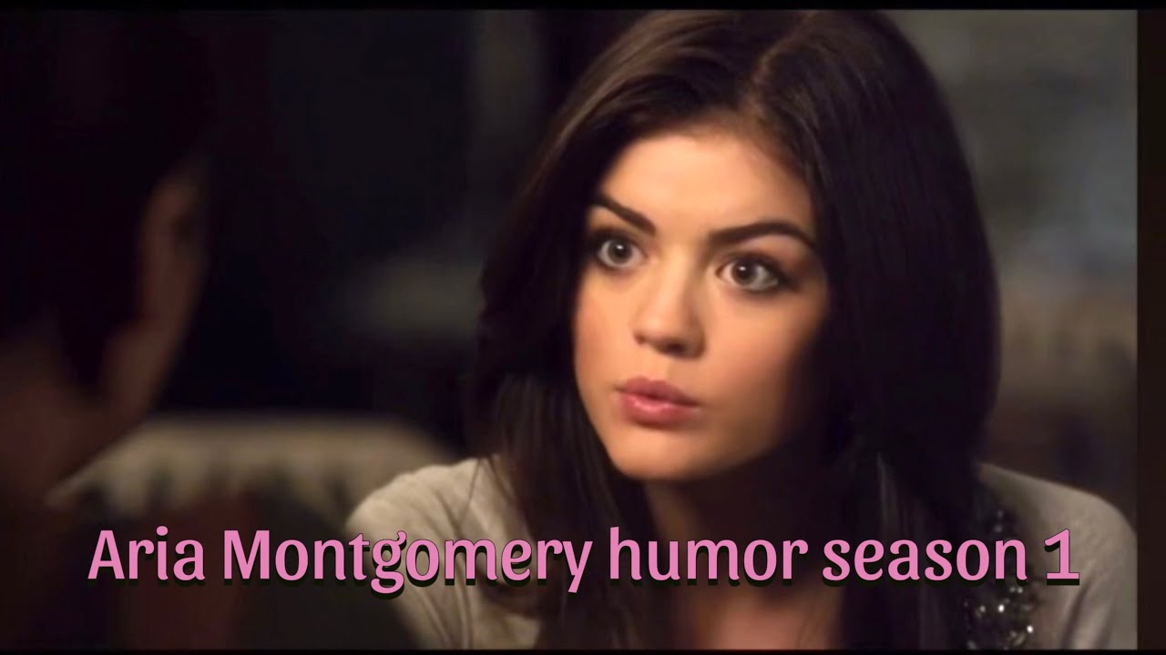 Aria Montgomery humor season 1 [pretty little liars] - YouTube