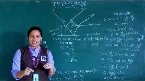 Interference - In Thin Film - PHYSICS -Tips for First B.Tech Students-R23-JNTUA @necn.institution