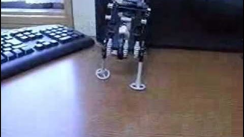 Lego Technic 4 legs Walking Robot 2.wmv