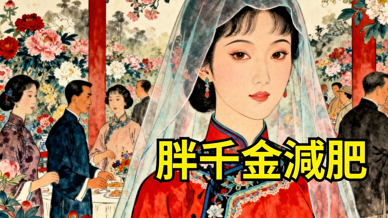 聖旨賜婚！200斤千金配絕世美男，全城笑她胖蛤蟆嫁京城第一美男！她爆瘦現身賞花，全場沉默！#故事頻道#聽書#民間故事#説書#善有善報#爽文 #情感