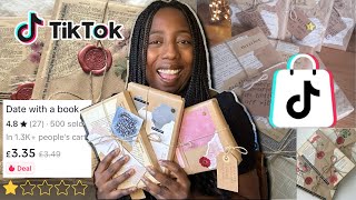 I tested tiktok shop's blind date with a book... IS IT WORTH IT?