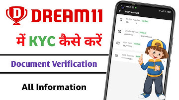 Dream 11 me kyc complete kaise kare | how to verify account in dream11 2025