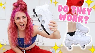 KICK Roller Skate Shoes REVIEW!