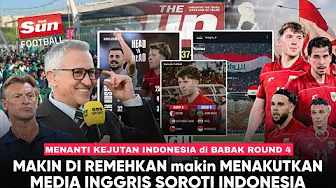 The More Underestimated, the More Dangerous "British Media Highlights the INDONESIA vs. ARAB Matc...