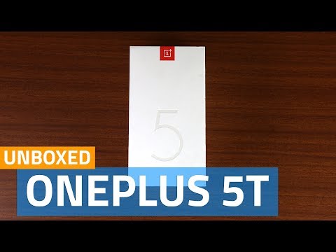 OnePlus 5T Smartphone Unboxing 