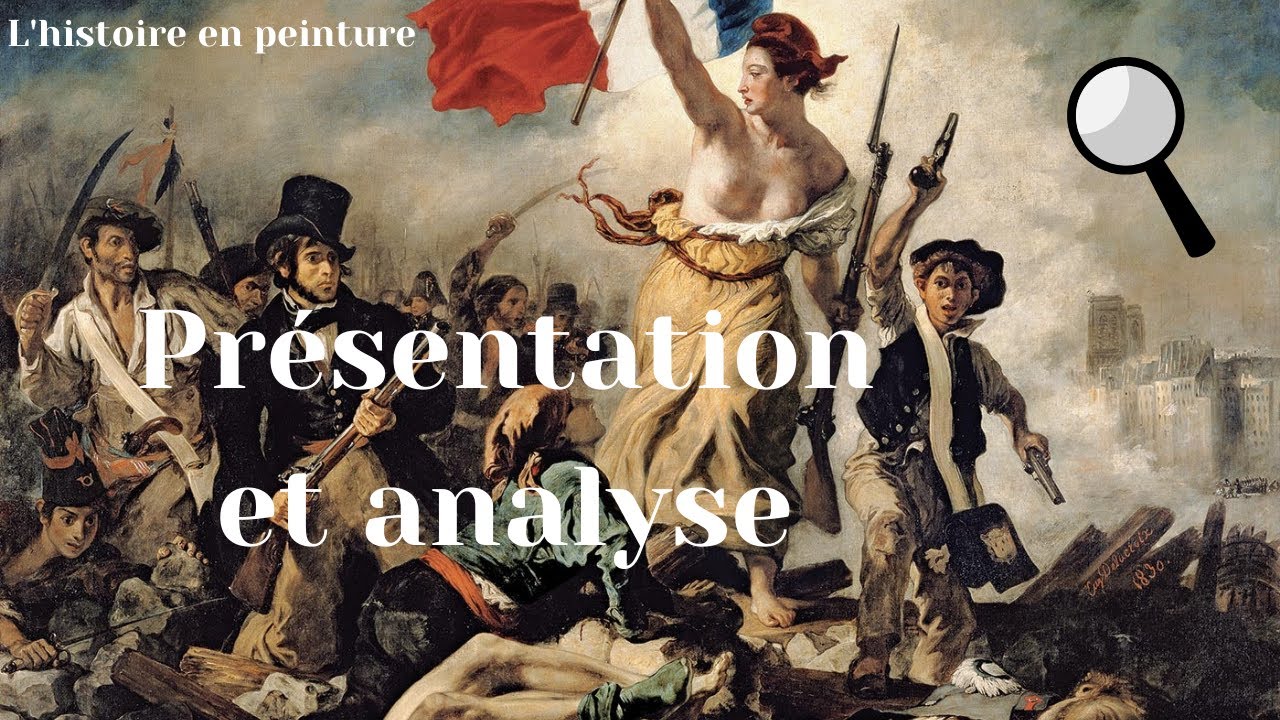 Image Page De Garde Histoire Tableau Eugene Delacroix L'histoire en peinture - La liberté guidant le peuple, Eugène DELACROIX