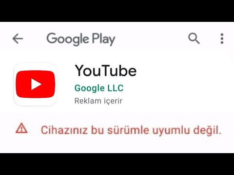 Google Play Cihazınız Bu Sürümle Uyumlu Değil Hatası Çözümü