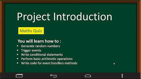 Build a Math Quiz App with C# and Visual Studio from scratch | Project Introduction | Part 4 | 2020