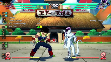 DRAGON BALL FighterZ: Bardock Cross-up Setup(Needs Assist)