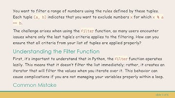 Filtering a List of Tuples in Python