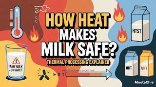 Thermal Processing of Milk Explained | HTST, UHT & Sterilization Basics | Dairy Technology