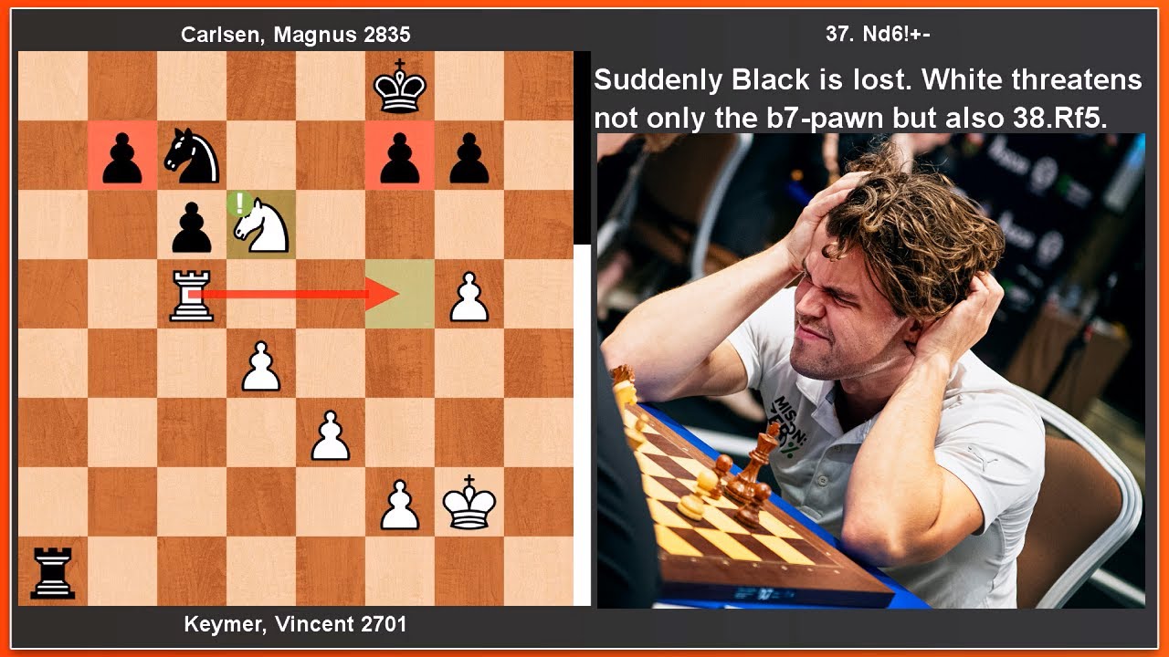 Carlsen suffers first defeat of FIDE Chess World Cup to 18-year-old Keymer