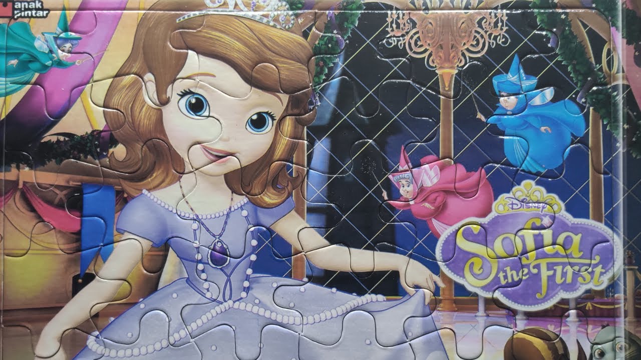 Sofia The First - Puzzle For Kids - YouTube