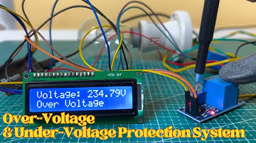 Over-Voltage & Under-Voltage Protection System Using ZMPT101B Voltage Sensor. | JLCPCB.