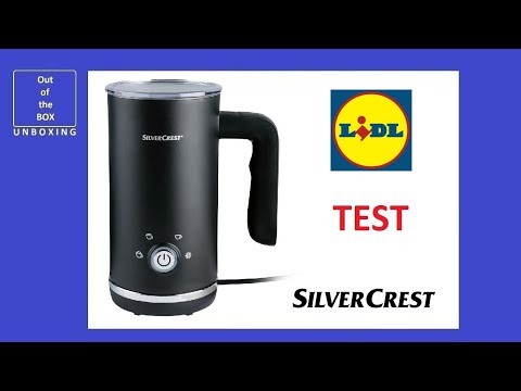SilverCrest Milk Frother SMAS 500 A1 REVIEW TEST (Lidl 500W 150ml 300ml) -  YouTube