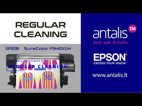 EPSON SureColor F9400/H - REGULAR CLEANING PROCED?RA