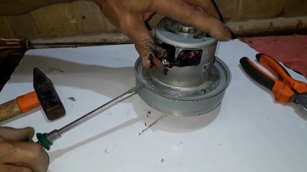 صيانة وتغيير رومان بلى موتور مكنسهmutur maknasuh