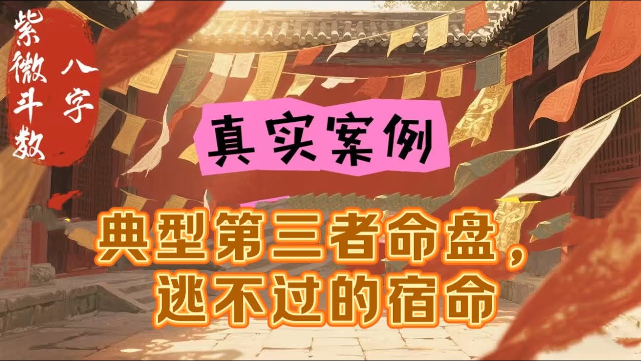 典型的第三者命盘：逃不过的宿命揭秘