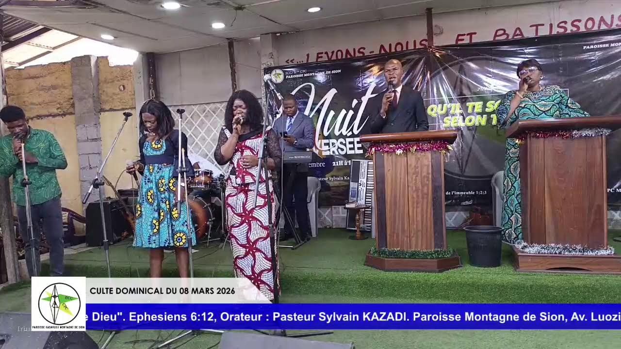 CULTE DOMINICAL DU 08 MARS 2026