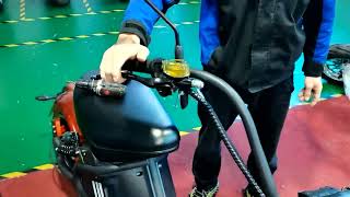 How do you fix a soft brake on Mangosteen motorcycle?#mangosteentech #mangosteenscooter #citycoco screenshot 4