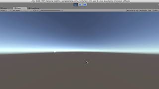 Unity first test: strafing left and right