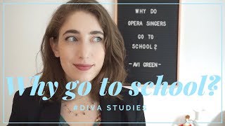Why do opera singers go to school | #DivaStudies | Avi Green