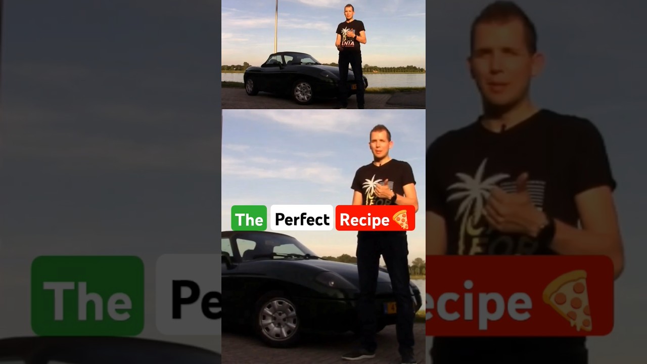 The perfect recipe for an Italian Roadster 🍕