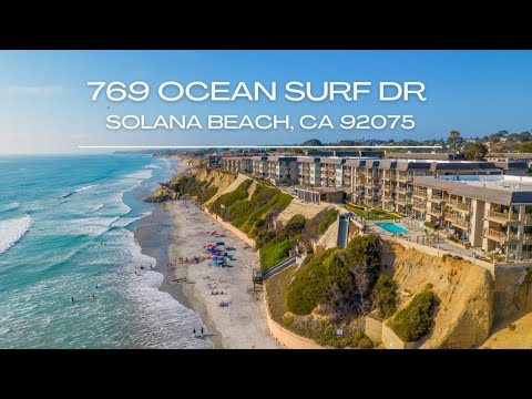 769 Ocean Surf Dr, Solana Beach, CA home video tour