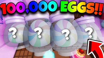 😱I HATCHED 100,000 Candy🧁🥚Eggs! (Roblox Mining Simulator 2)