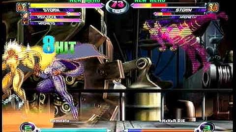 MvC2 Online (360): Brett (MSP) vs Nxver Die (MST) 9 .:10.26.09:.