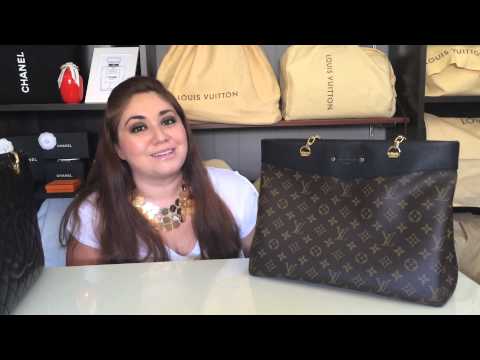 Louis Vuitton Pallas Shopper Review - YouTube